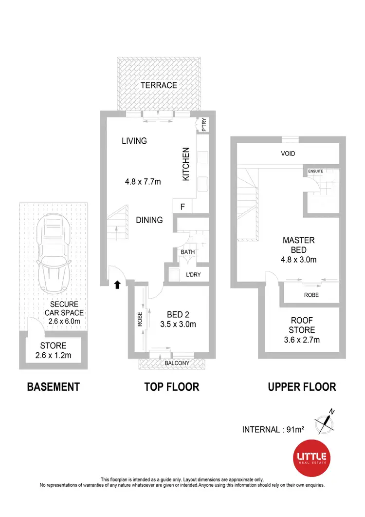 Floorplan of Homely apartment listing, 12/21 Eric Road, Artarmon NSW 2064