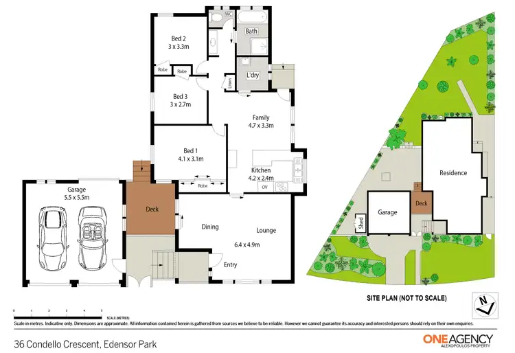 Floorplan of Homely house listing, 36 Condello Crescent, Edensor Park NSW 2176