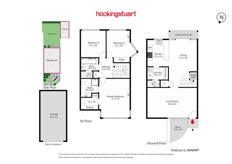 Floorplan of Homely townhouse listing, 2/36-38 Marine Parade, St Kilda VIC 3182