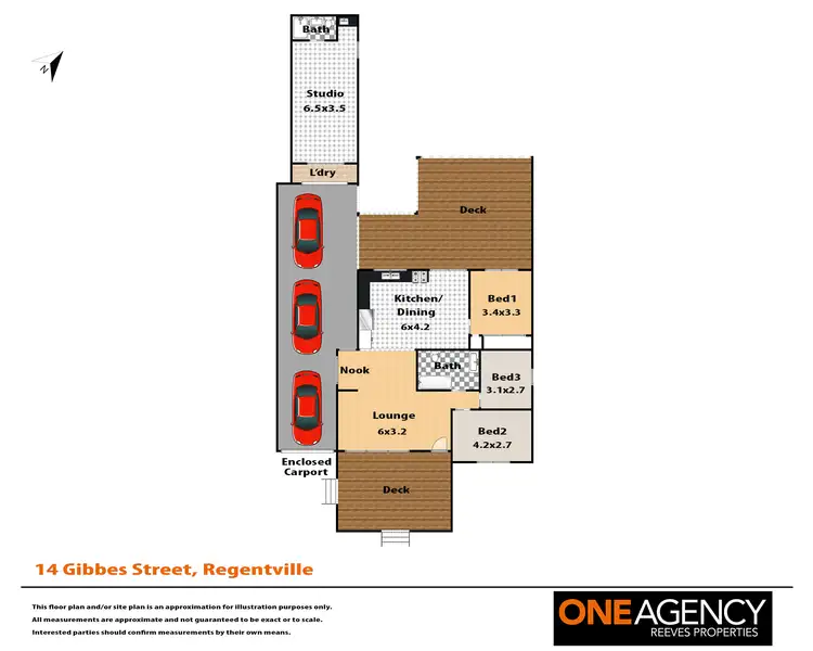 Floorplan of Homely house listing, 14 Gibbes Street, Regentville NSW 2745