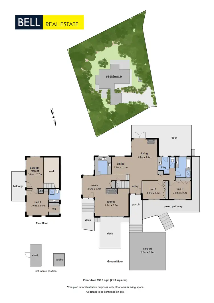 Floorplan of Homely house listing, 8a Colehurst Crescent, Sassafras VIC 3787