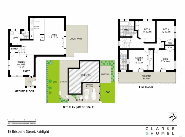Floorplan of Homely house listing, 1B Brisbane Street, Fairlight NSW 2094