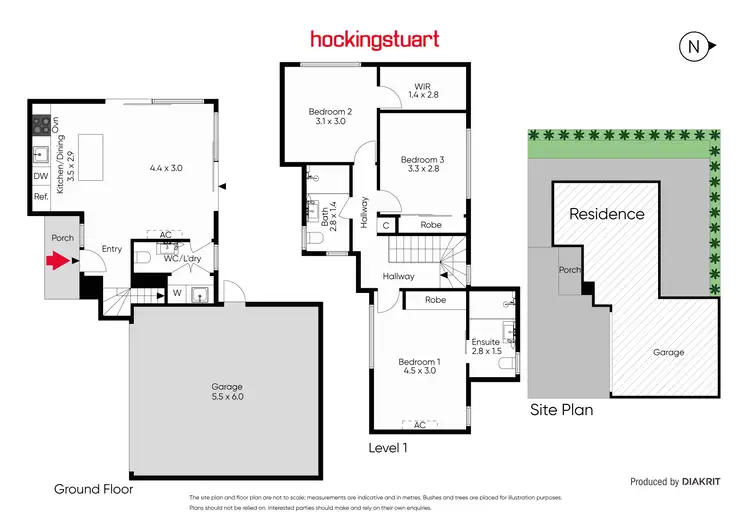Floorplan of Homely townhouse listing, 4/72 Bishop Street, Yarraville VIC 3013
