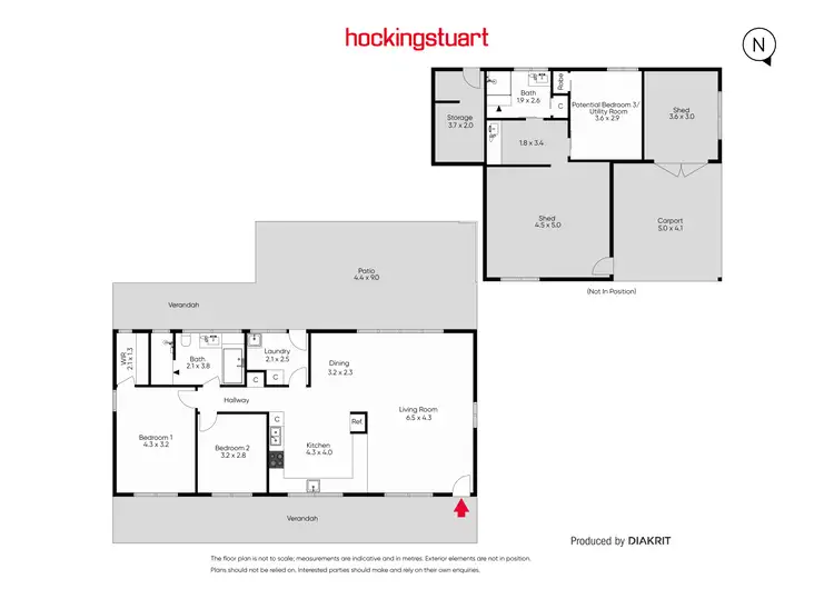 Floorplan of Homely house listing, 42 Grampians View Road, Beaufort VIC 3373