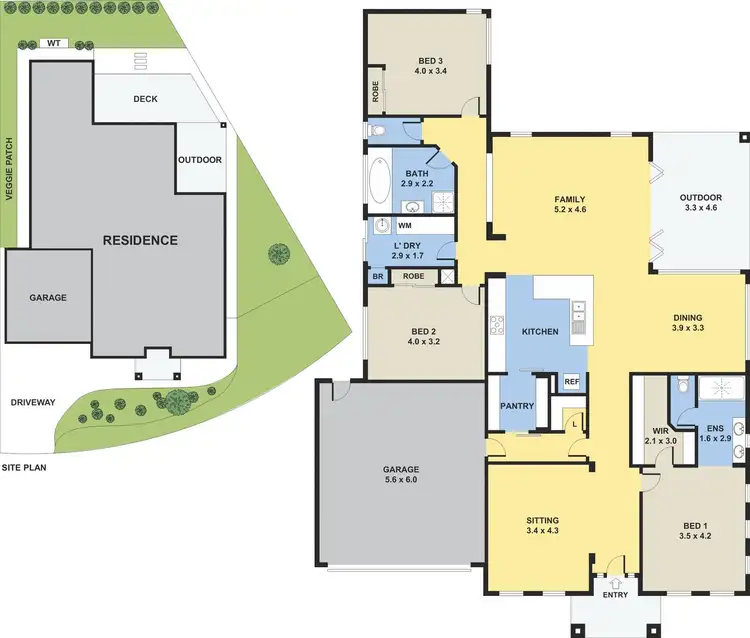 Floorplan of Homely house listing, 39 Sheldon Drive, Berwick VIC 3806
