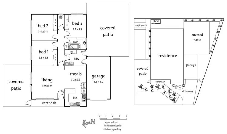Floorplan of Homely house listing, 17A Fairlawn Place, Bayswater VIC 3153
