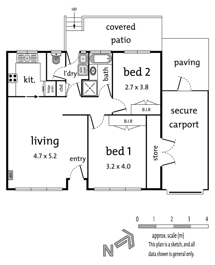 Floorplan of Homely unit listing, 1/14 Tintern Avenue, Bayswater North VIC 3153
