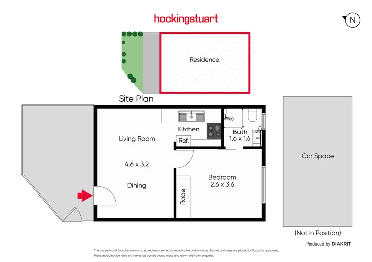 Floorplan of Homely flat listing, 4/29 Schutt Street, Newport VIC 3015