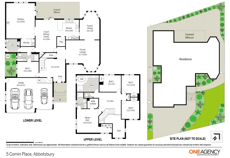 Floorplan of Homely house listing, 5 Comin Place, Abbotsbury NSW 2176