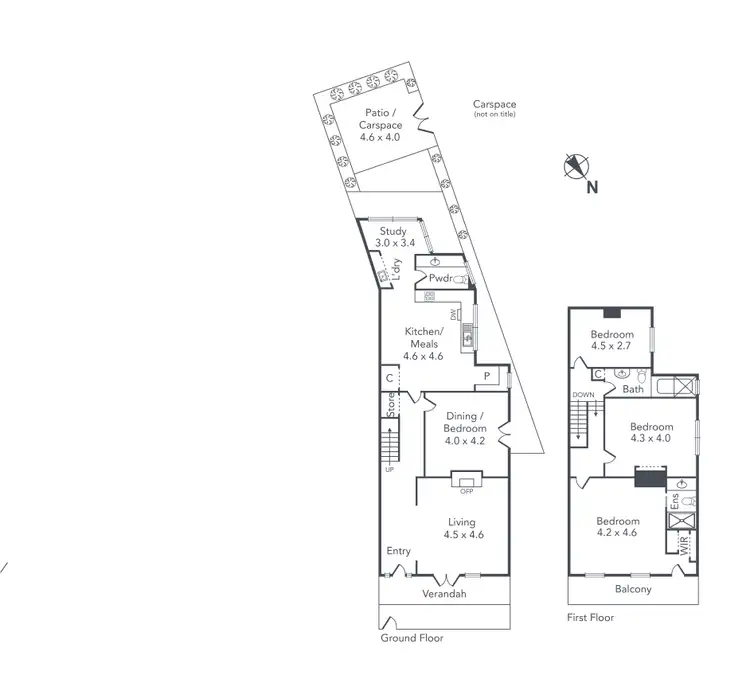 Floorplan of Homely house listing, 42 Canterbury Road, Middle Park VIC 3206