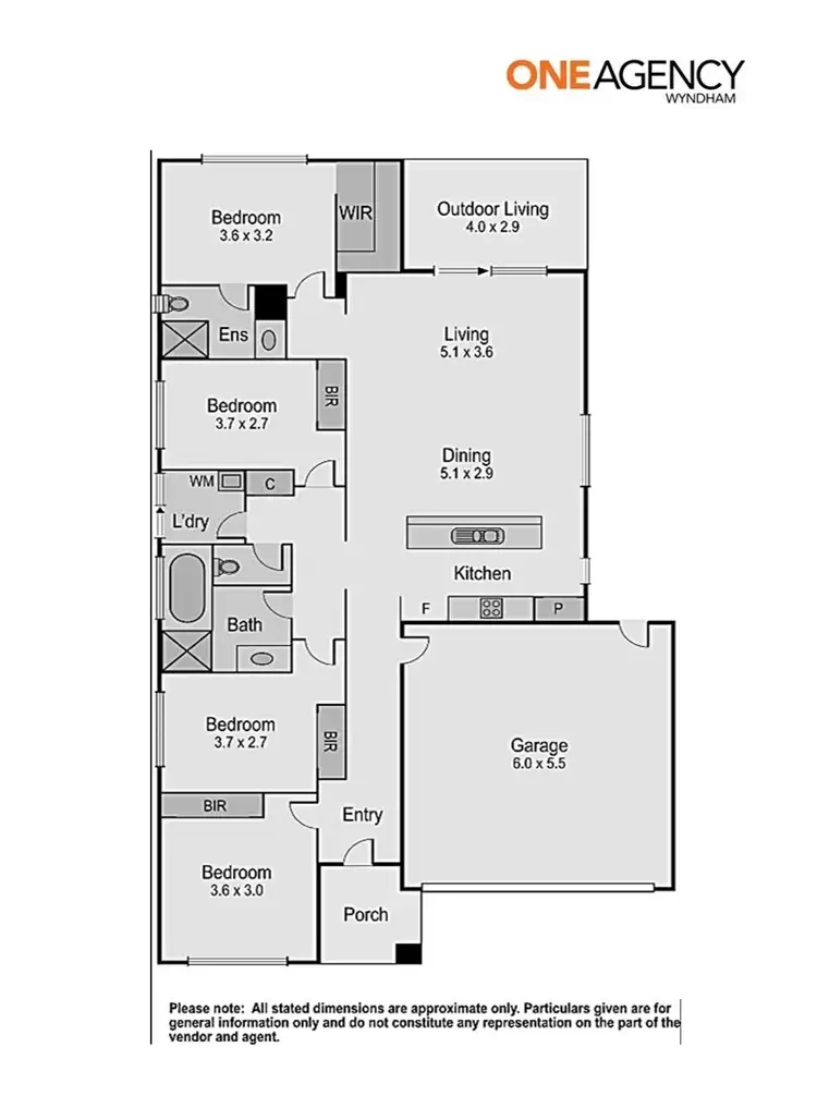 Floorplan of Homely house listing, 27 Spearmint Boulevard, Manor Lakes VIC 3024