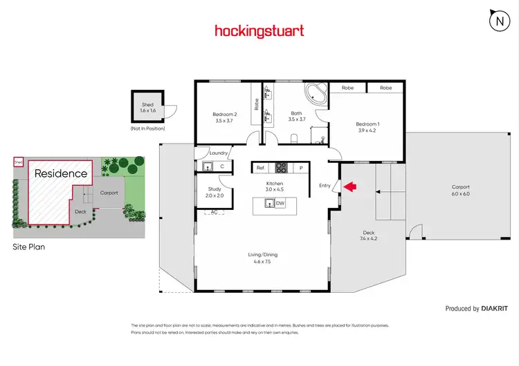 Floorplan of Homely house listing, 58 Armstrong Road, Mccrae VIC 3938