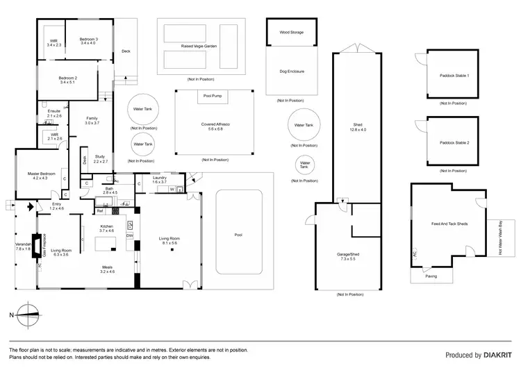 Floorplan of Homely rural property listing, 83 Bittern Dromana Road, Balnarring VIC 3926