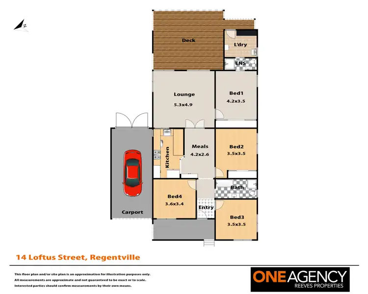 Floorplan of Homely house listing, 14 Loftus Street, Regentville NSW 2745