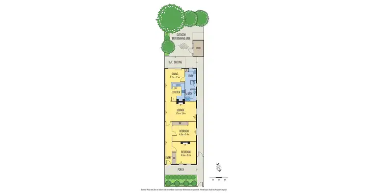 Floorplan of Homely house listing, 57 Peel Street, Newport VIC 3015