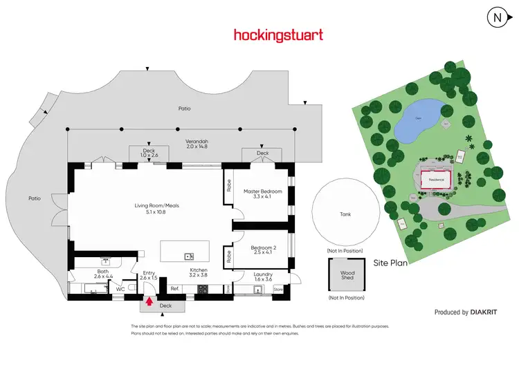 Floorplan of Homely house listing, 344 Sharpes Lane, Wheatsheaf VIC 3461