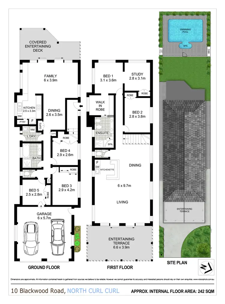 Floorplan of Homely house listing, 10 Blackwood Road, North Curl Curl NSW 2099