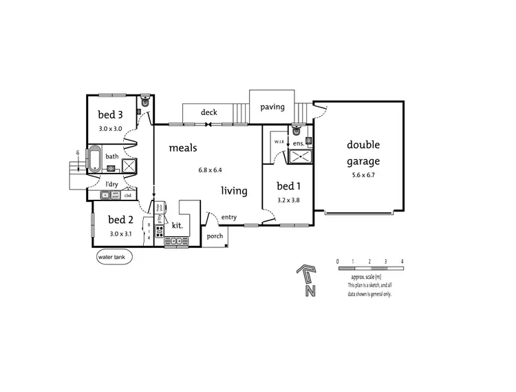 Floorplan of Homely unit listing, 4a Breakaday Pass, Chirnside Park VIC 3116