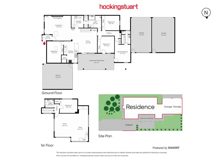 Floorplan of Homely house listing, 1 Walker Grove, Cheltenham VIC 3192