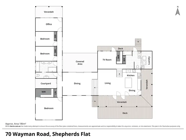 Floorplan of Homely rural property listing, 70 Wayman Road, Shepherds Flat VIC 3461