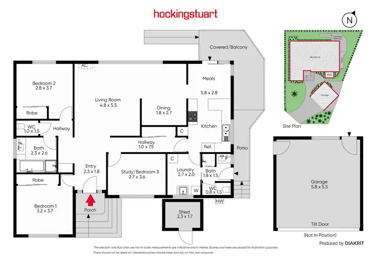 Floorplan of Homely house listing, 1 Shelbourne Court, Mornington VIC 3931