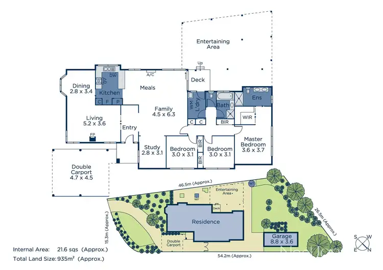 Floorplan of Homely house listing, 4 Ramona Court, Boronia VIC 3155