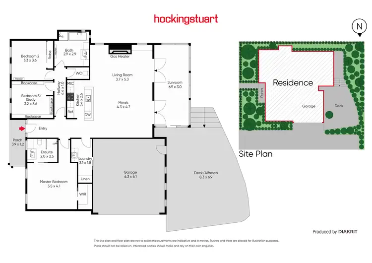 Floorplan of Homely house listing, 63 Raglan Street, Daylesford VIC 3460