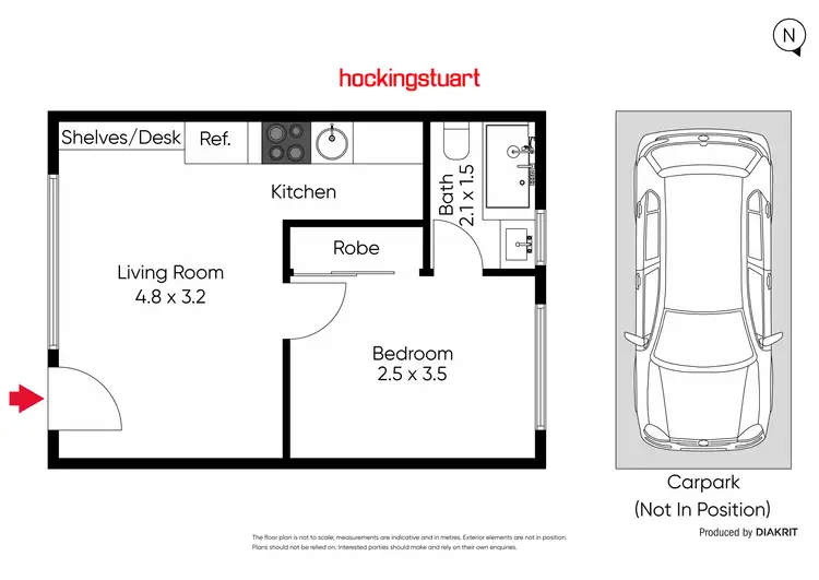 Floorplan of Homely apartment listing, 5/12 Rosedale Avenue, Glen Huntly VIC 3163