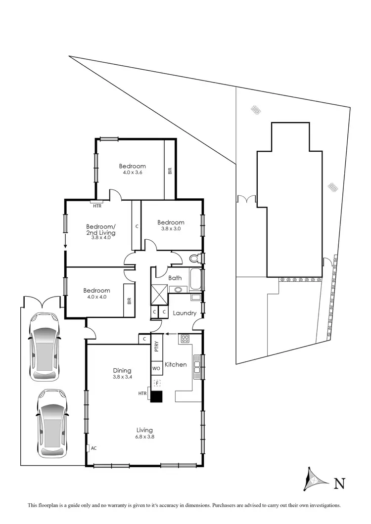 Floorplan of Homely house listing, 8 Wongella Court, Aspendale VIC 3195