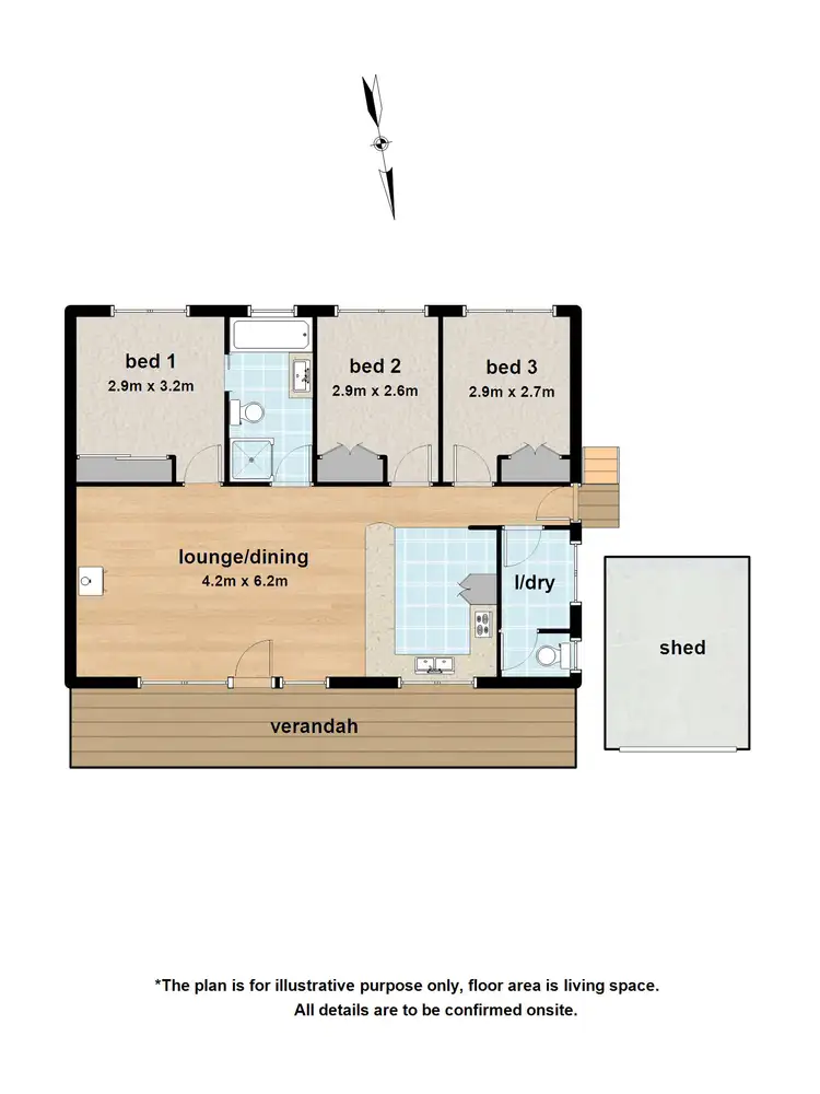 Floorplan of Homely house listing, 6 Hearse Road, Millgrove VIC 3799