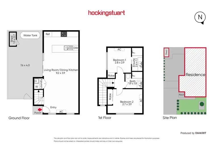 Floorplan of Homely house listing, 215 Anderson Street, Yarraville VIC 3013