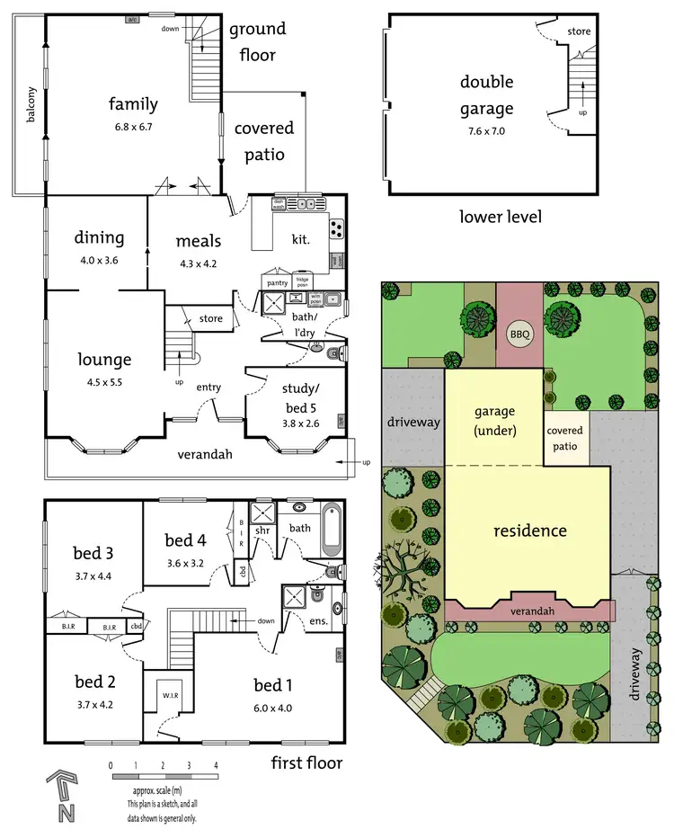 Floorplan of Homely house listing, 117 George Street, Doncaster East VIC 3109