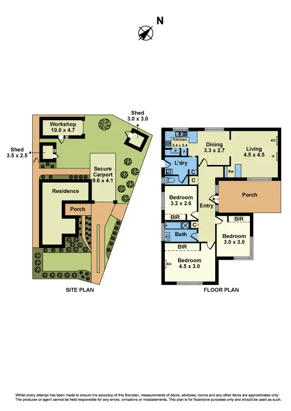 Floorplan of Homely house listing, 74 Purnell Street, Altona VIC 3018