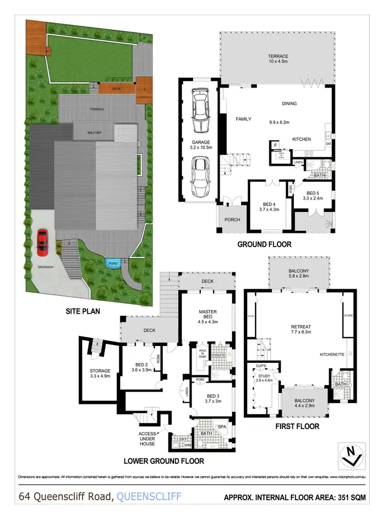Floorplan of Homely house listing, 64 Queenscliff Road, Queenscliff NSW 2096