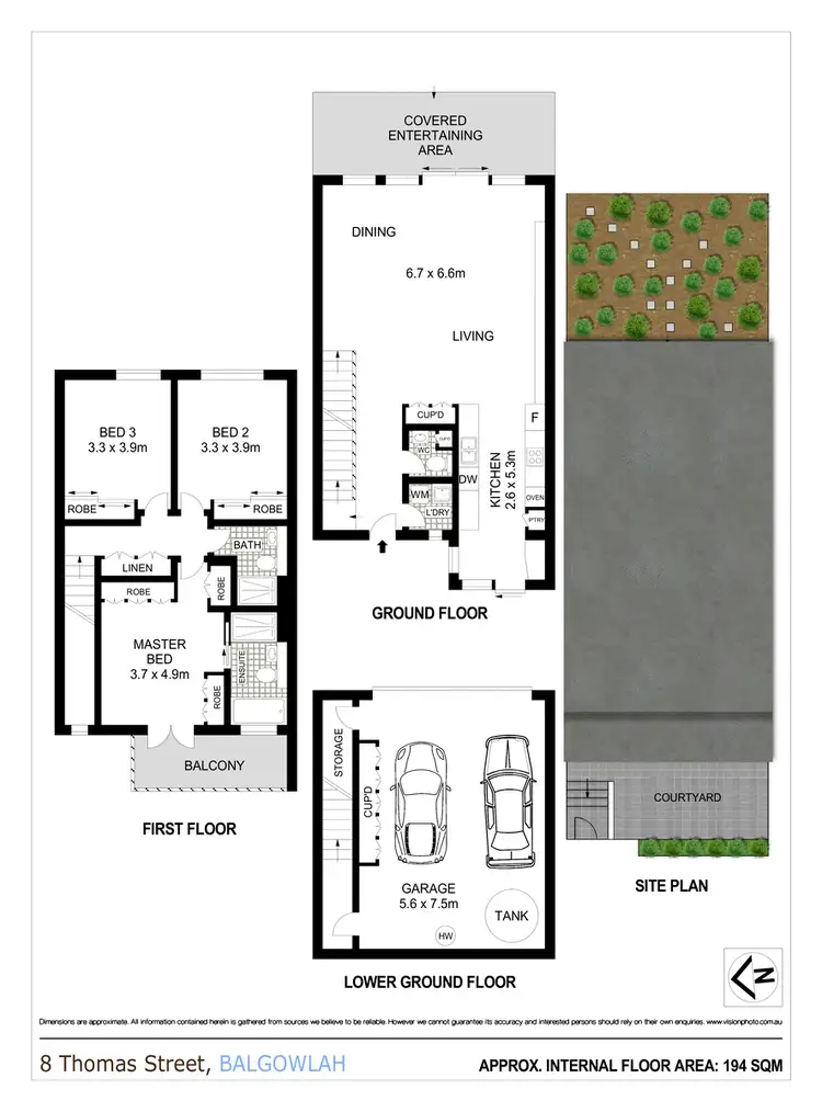 Floorplan of Homely house listing, 8 Thomas Street, Balgowlah NSW 2093