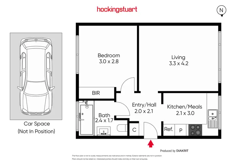 Floorplan of Homely apartment listing, 10/31 Charnwood Road, St Kilda VIC 3182