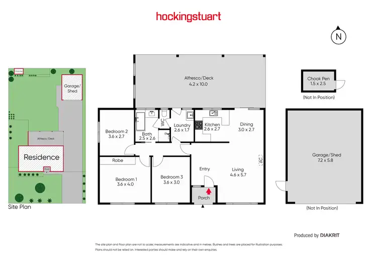 Floorplan of Homely house listing, 21 Patterson Street, Safety Beach VIC 3936