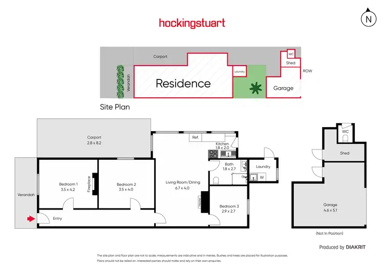 Floorplan of Homely house listing, 3 Dally Street, Northcote VIC 3070