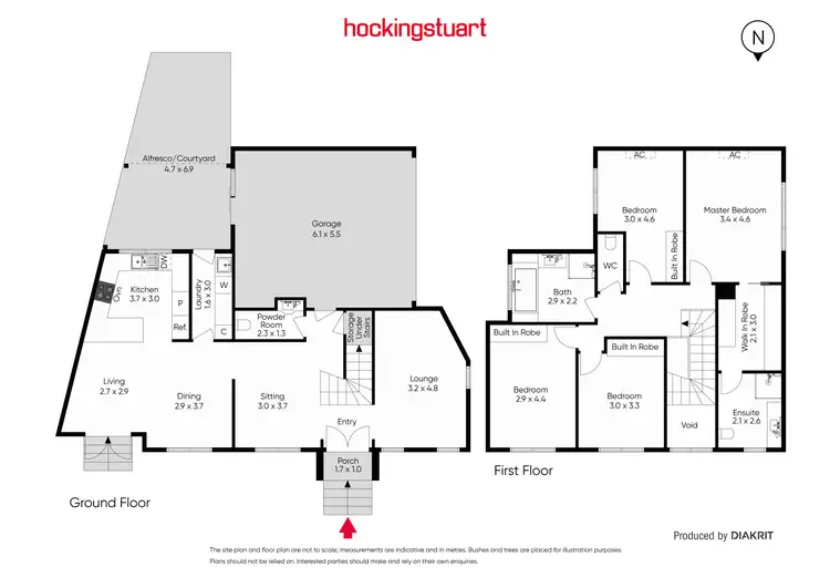 Floorplan of Homely townhouse listing, 1/4 Bonnyview Street, Glen Iris VIC 3146