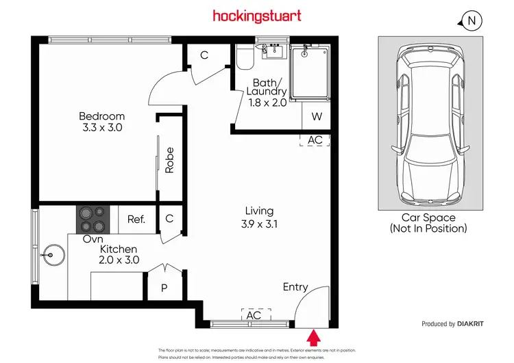 Floorplan of Homely apartment listing, 5/54 Narong Road, Caulfield North VIC 3161