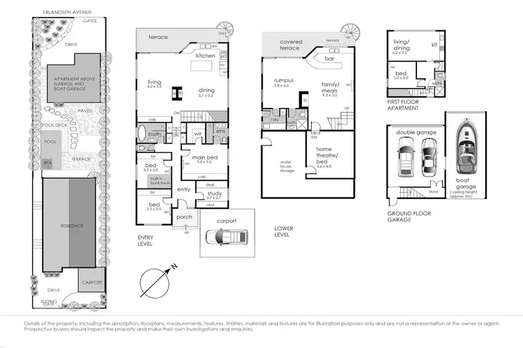 Floorplan of Homely house listing, 20 Holyrood Avenue, Sorrento VIC 3943