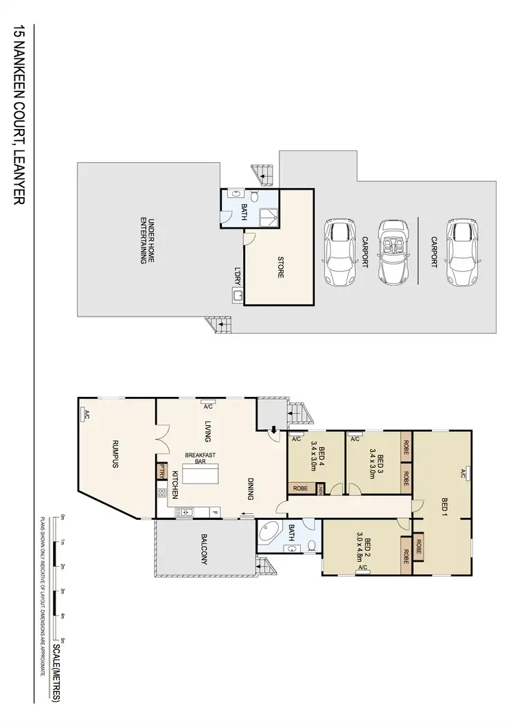 Floorplan of Homely house listing, 15 Nankeen Court, Leanyer NT 812