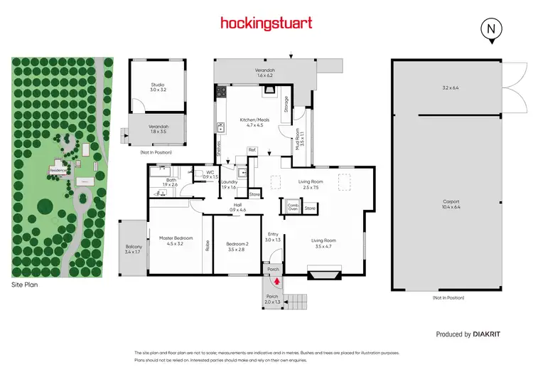 Floorplan of Homely house listing, 105 Kangaroo Drive, Coomoora VIC 3461