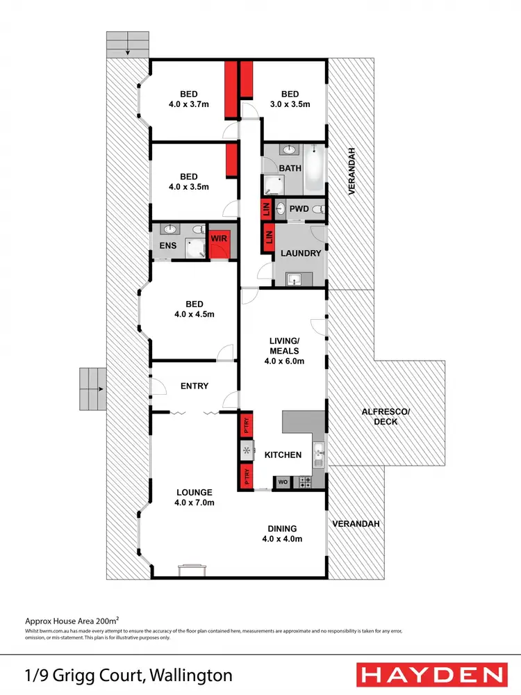 Floorplan of Homely house listing, 1-9 Grigg Court, Wallington VIC 3222