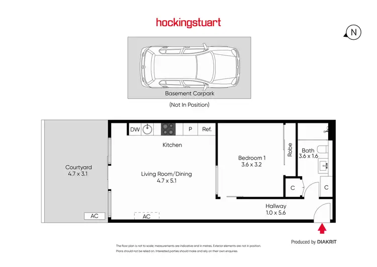 Floorplan of Homely apartment listing, 134/135 Inkerman Street, St Kilda VIC 3182