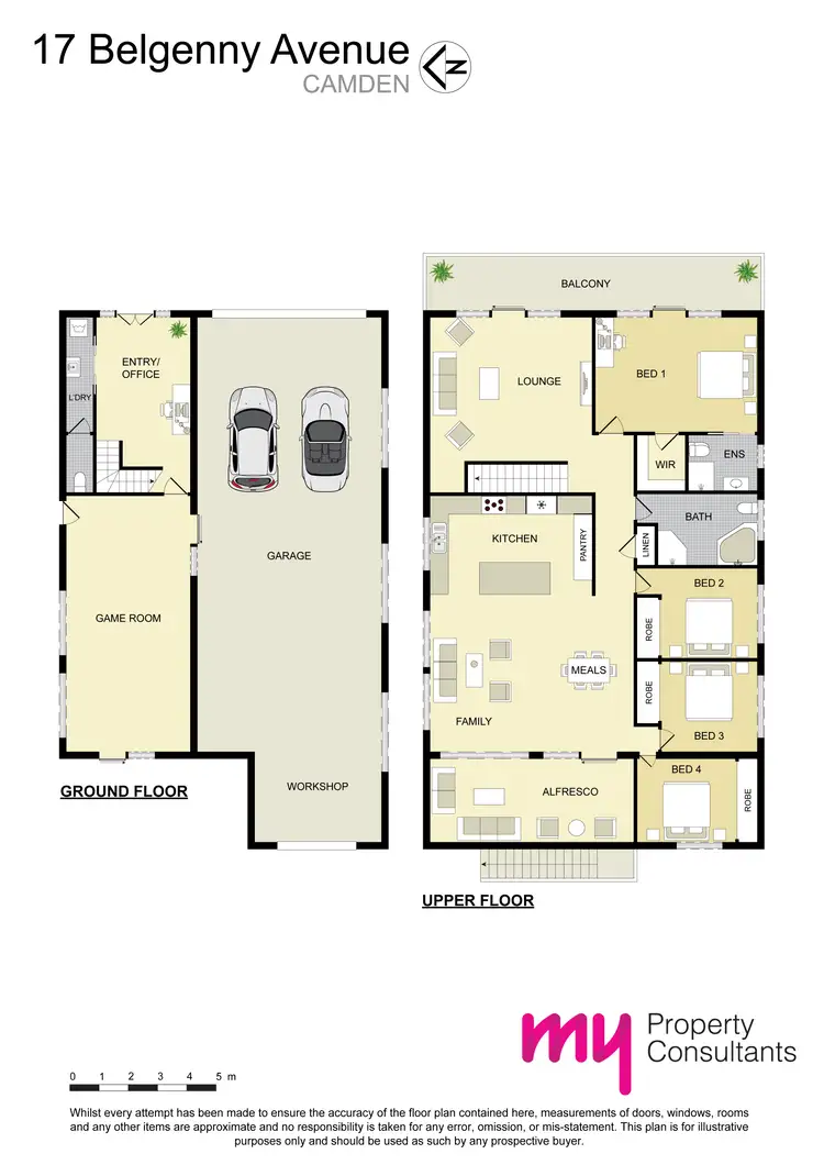 Floorplan of Homely house listing, 17 Belgenny Avenue, Camden NSW 2570