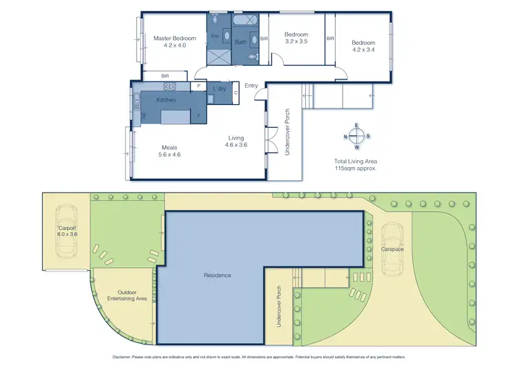 Floorplan of Homely house listing, 1/5 Booth Street, Parkdale VIC 3195