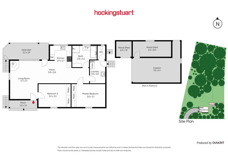 Floorplan of Homely house listing, 141 Lake Road, Daylesford VIC 3460