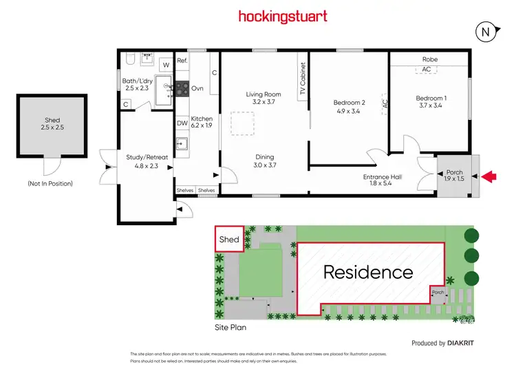 Floorplan of Homely house listing, 39 Robbs Road, West Footscray VIC 3012