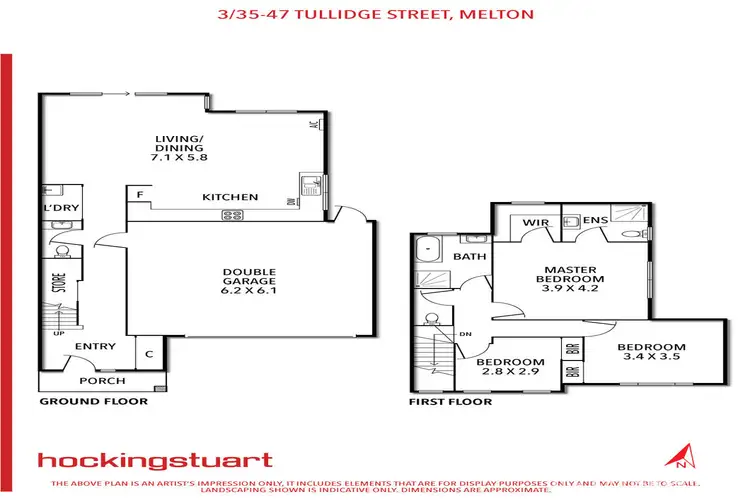 Floorplan of Homely house listing, 3/35-47 Tullidge Street, Melton VIC 3337